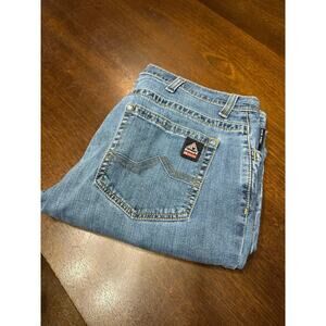 Bulwark FR Boot Cut Jeans Men 38x32 Workwear Flame Resistant CAT2 Cowboy Western